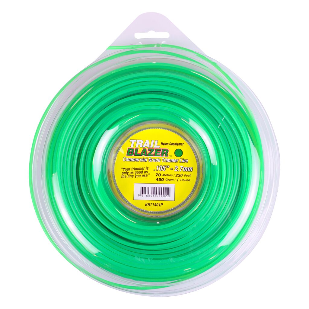 BRT1401P TRAIL BLAZER TRIMMER LINE .105" / 2.70MM DONUT LENGTH 70M