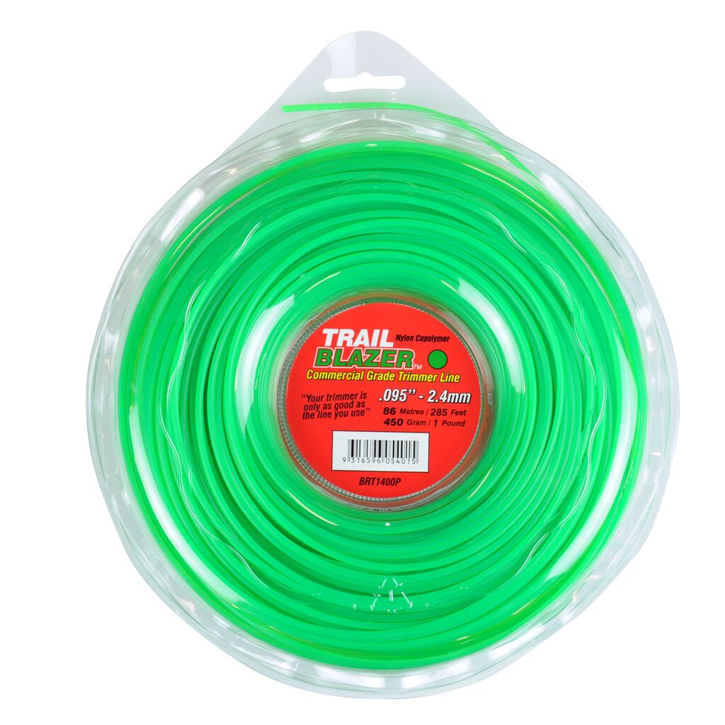 BRT1400P TRAIL BLAZER TRIMMER LINE .095" / 2.40MM DONUT LENGTH 86M