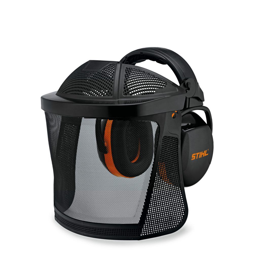 MESH SHIELD WITH EARMUFFS